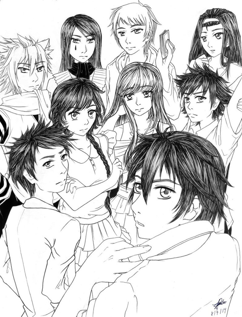 781x1024 Best Anime Drawing Pilipinas Bad[Ph] Family By Lanlazo