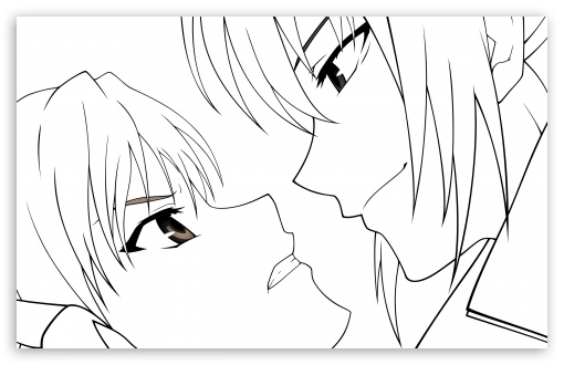 510x330 Canaan Anime Drawing Wallpaper Line Art I Like
