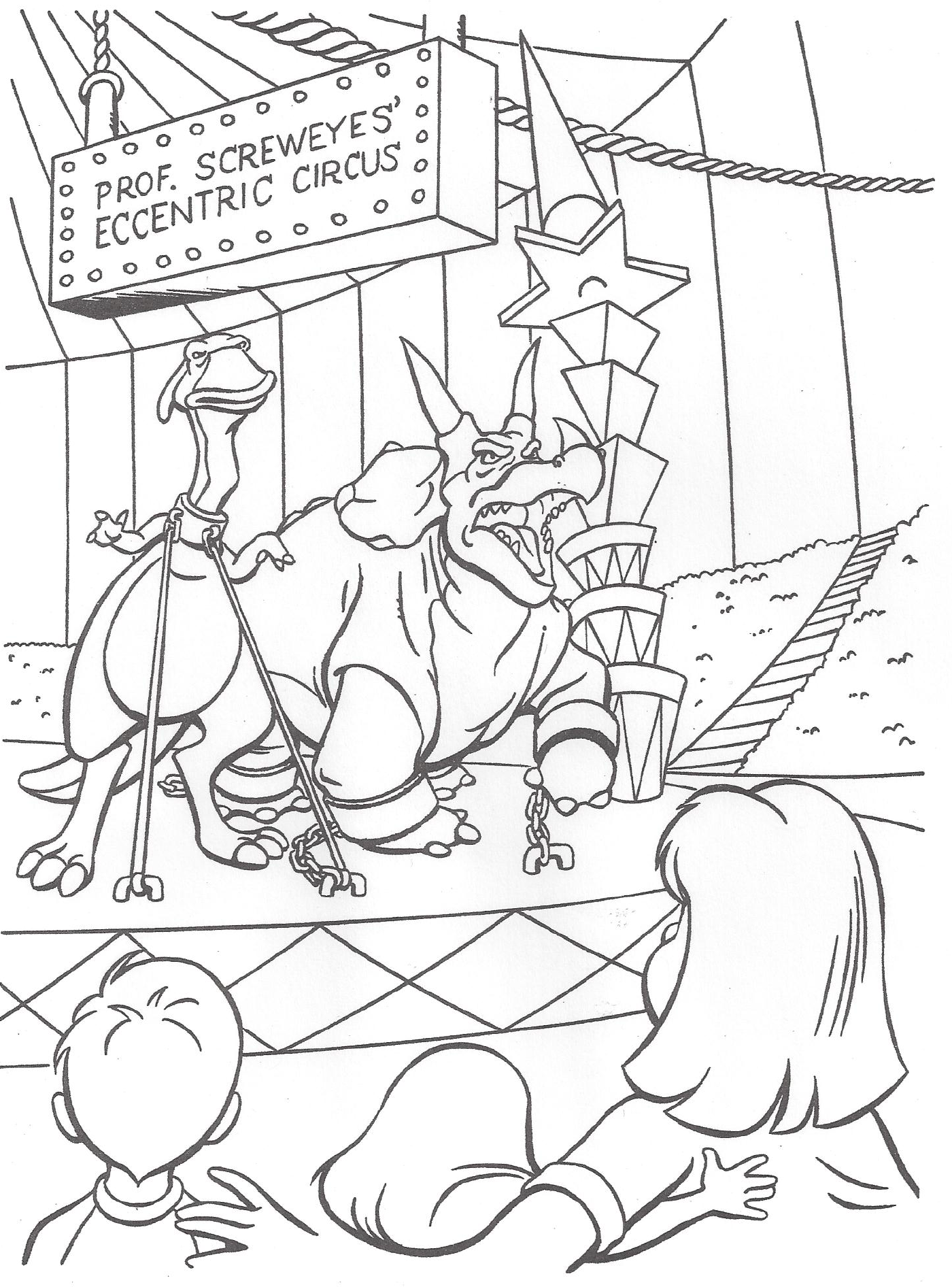 1400x1892 We'Re Back! A Dinosaur's Story Images We'Re Back Coloring Page 12