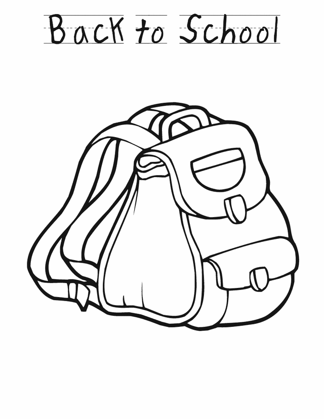 640x828 Back To School Backpack Coloring Pages 2 Nice Coloring Pages