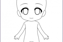 210x140 Anime Templates Pictures Anime Body Template Drawing Art Gallery