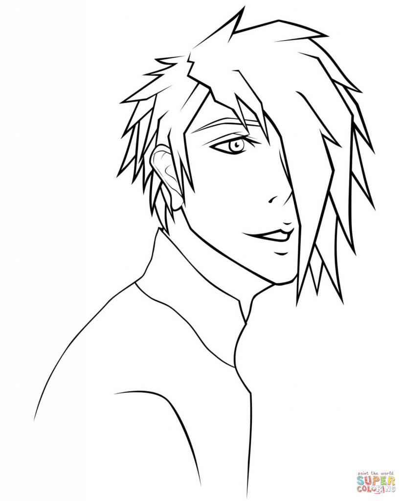 824x1024 Draw Anime Boys Next Anime Boy Reixjune Coloring Page Free