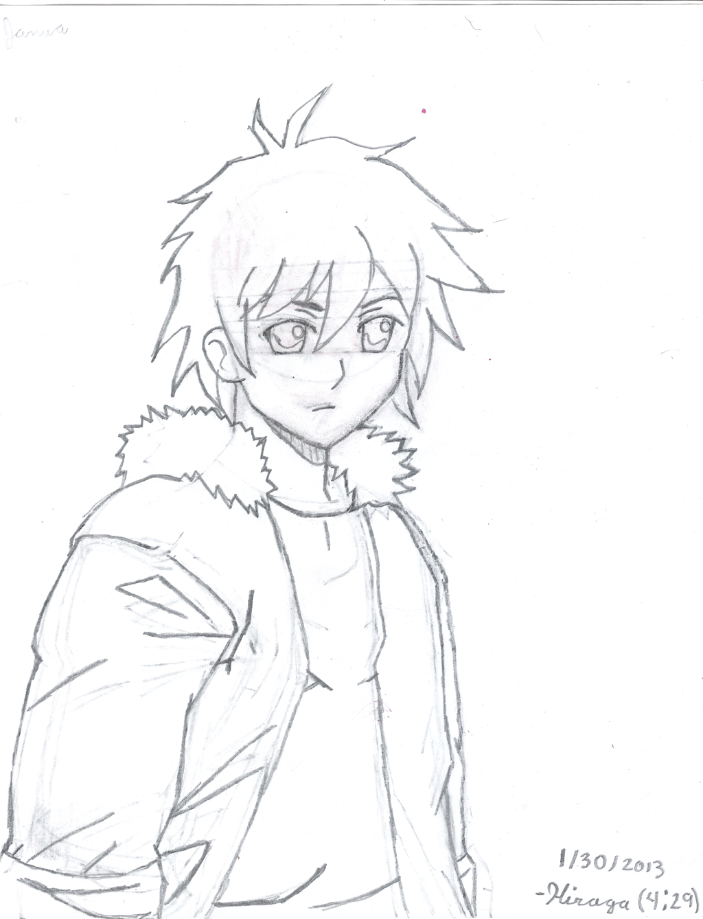 1024x1338 Random Anime Guy By Spirit Of The Kokiri