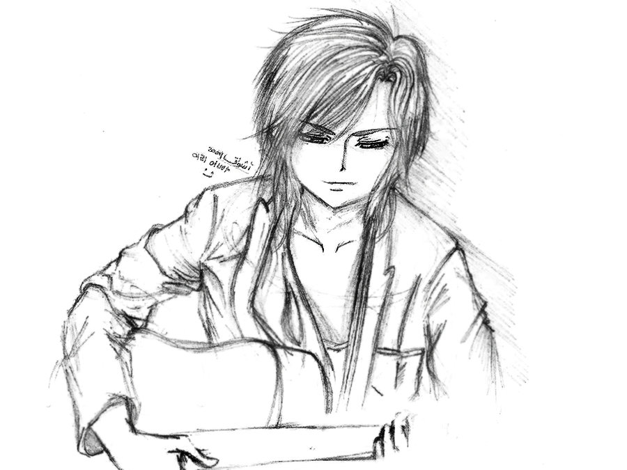 900x675 Anime Boy Drawing Sillemillelove Dec