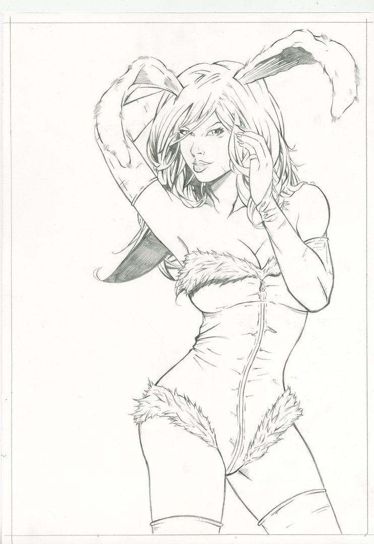 742x1078 Bunny Girl By Devilbringer05