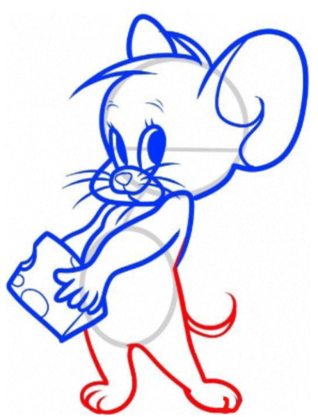 457x600 To Draw Anime Cartoon Character Jerry