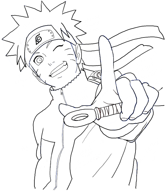 560x642 How To Draw Naruto Uzumaki Step By Step Drawing Tutorial Anime
