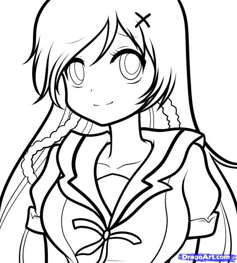 805x895 Drawing How Make A Anime Character In Blender Also How