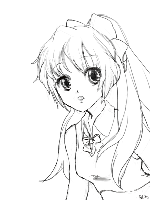 600x800 Anime Character By Atnica