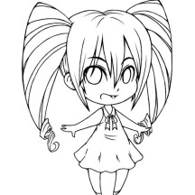 216x216 Amazing Colorings Chibi Cute Boys Drawing Coloring Page