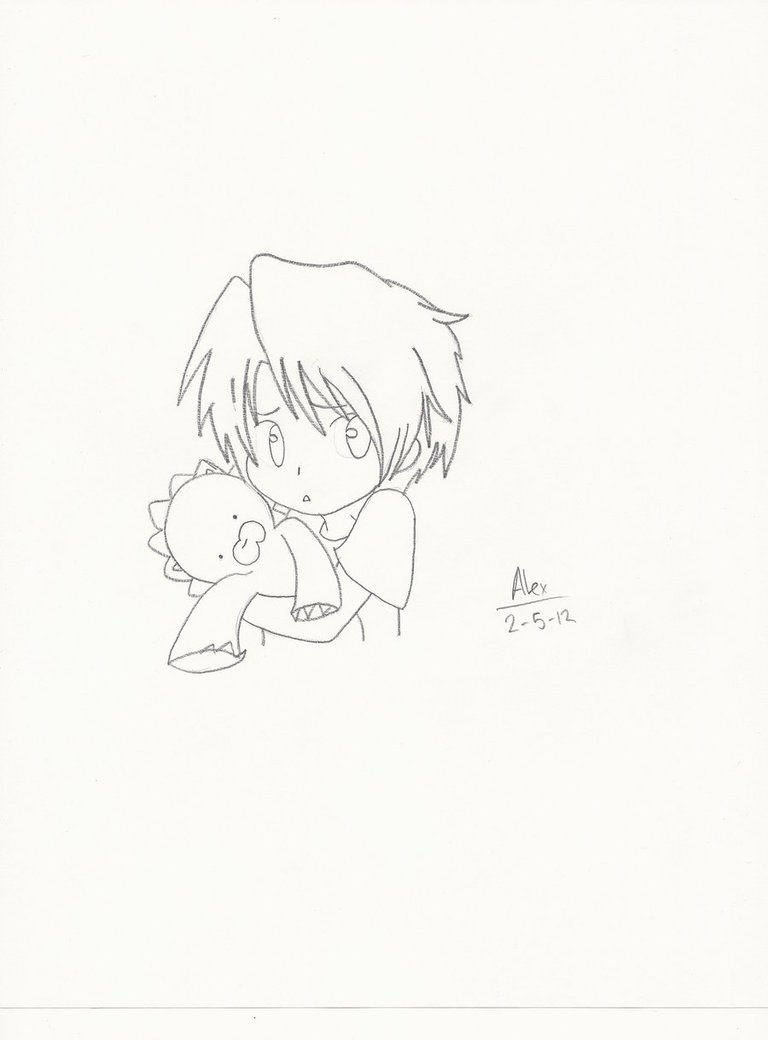 768x1040 Scared Anime Child By Zchaoskid