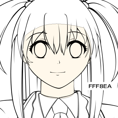 500x500 Creating A Vector Anime Character In Adobe Photoshop