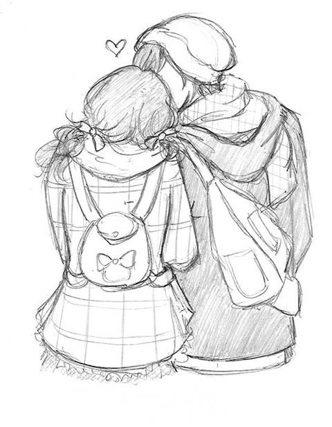 480x617 I Wish We Could Be Together Foreverufeff Anime Couples