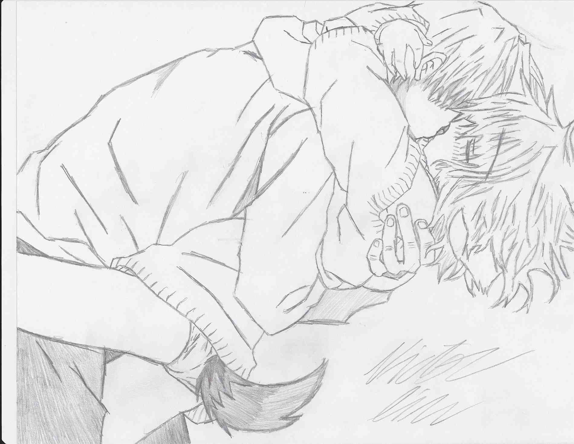 1899x1468 Easy Anime Couples Drawings In Pencil
