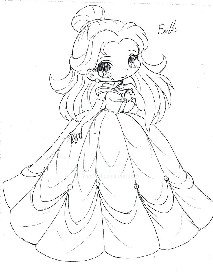 736x941 Cute Chibi Coloring Pages Princess Draw Coloring Page Cute Chibi