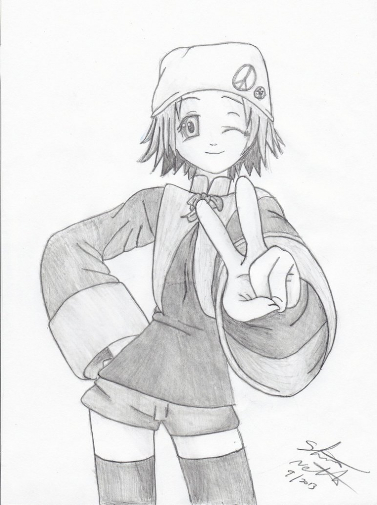 764x1024 Anime Sketches Cute Girl Cute Anime Girl Looking Sad Rusty182