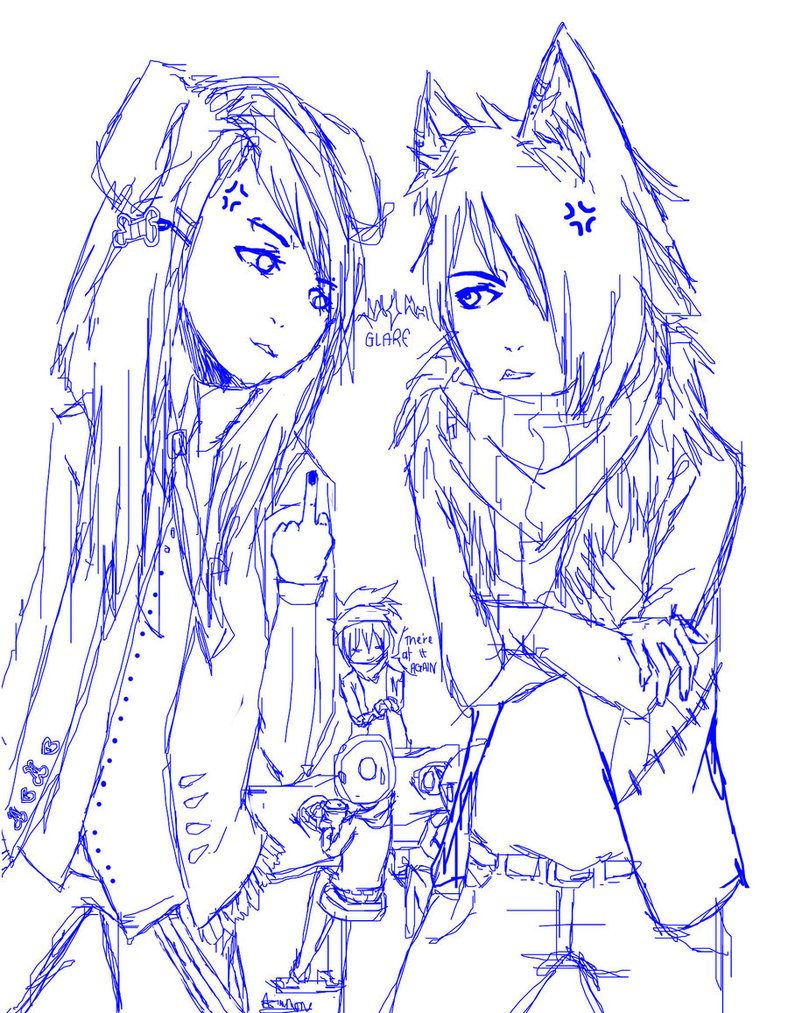 788x1013 Cat Vs Dog By Animositl