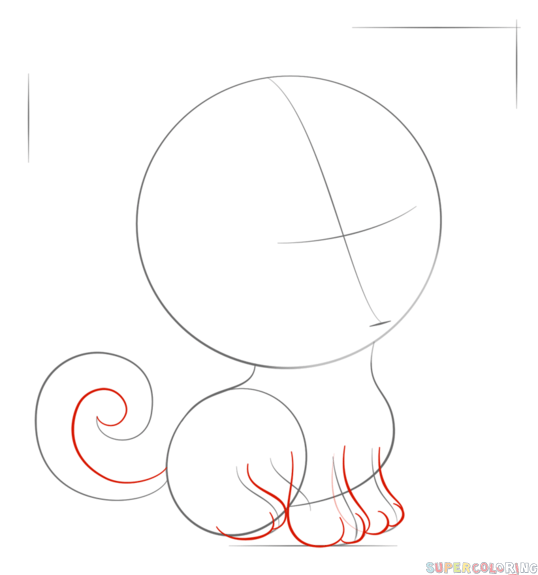 538x575 How To Draw An Anime Dog Step By Step. Drawing Tutorials For Kids