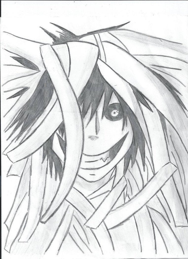 762x1048 Drawn Jeff The Killer Anime