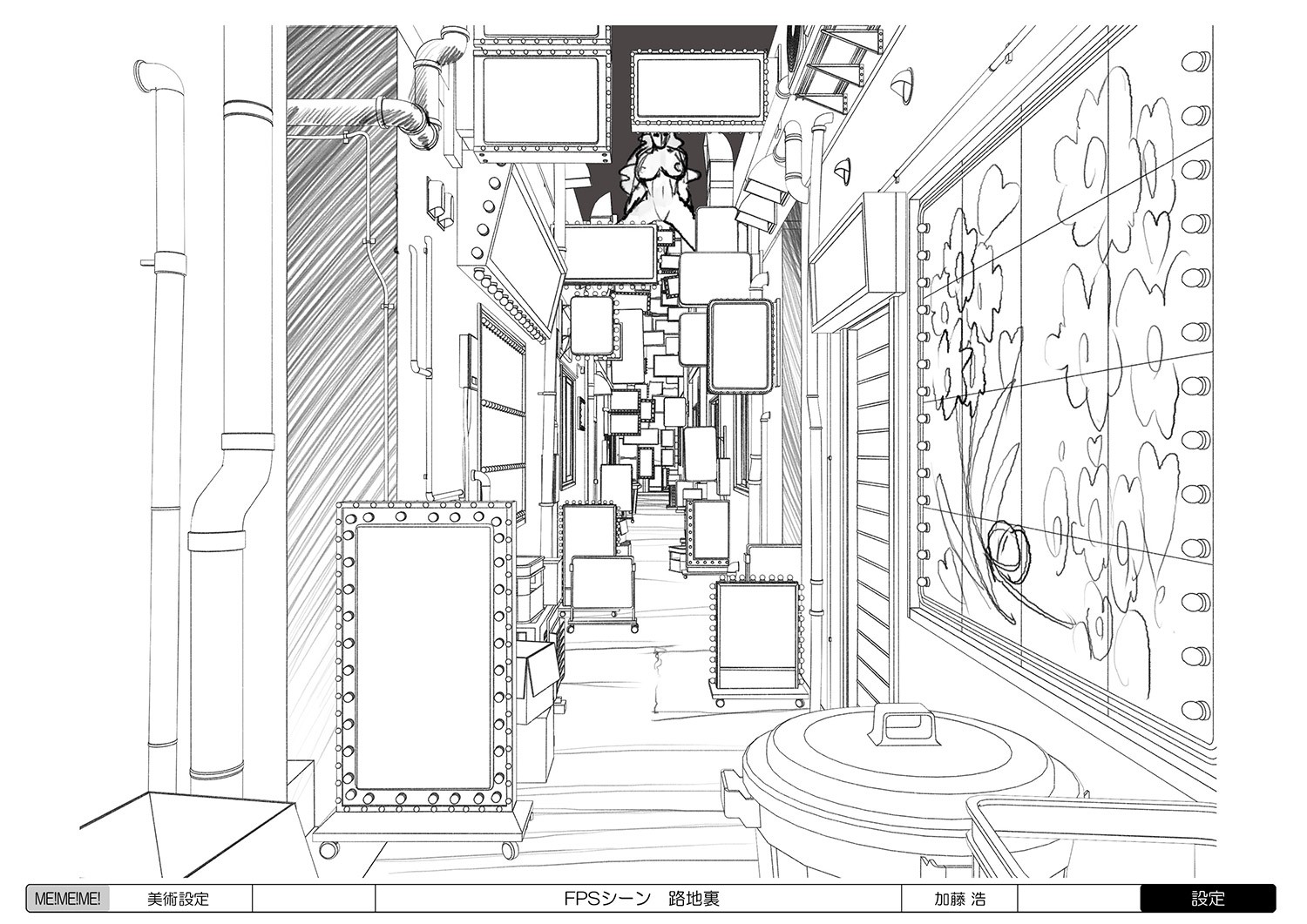 1500x1061 Gurren Lagann Animation. Top Key Animation Drawings, Middle