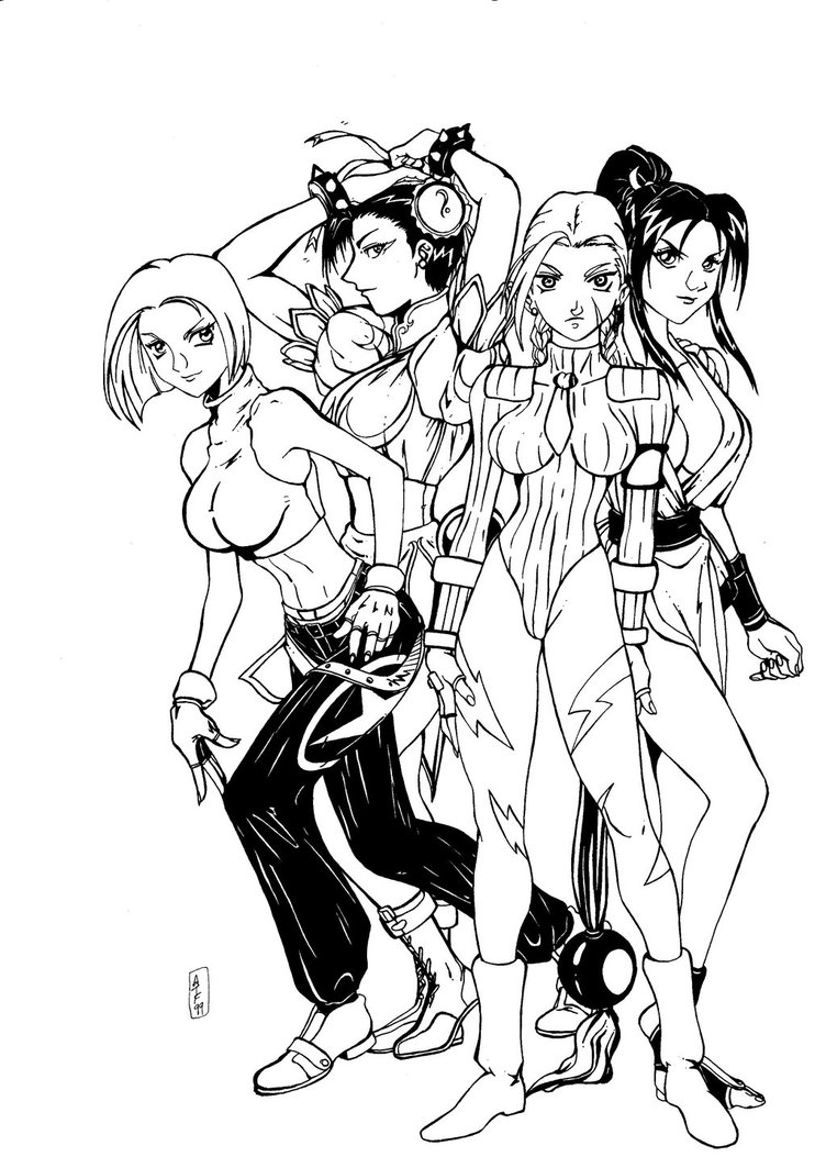 752x1063 Sexy Game Ladies By Alissontorreao