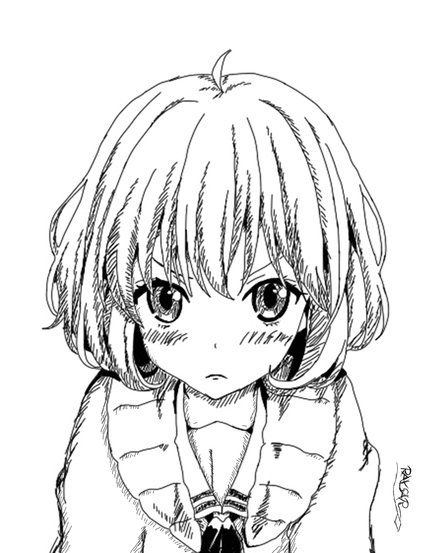 906x1122 Anime Girl Mad By Rayshar