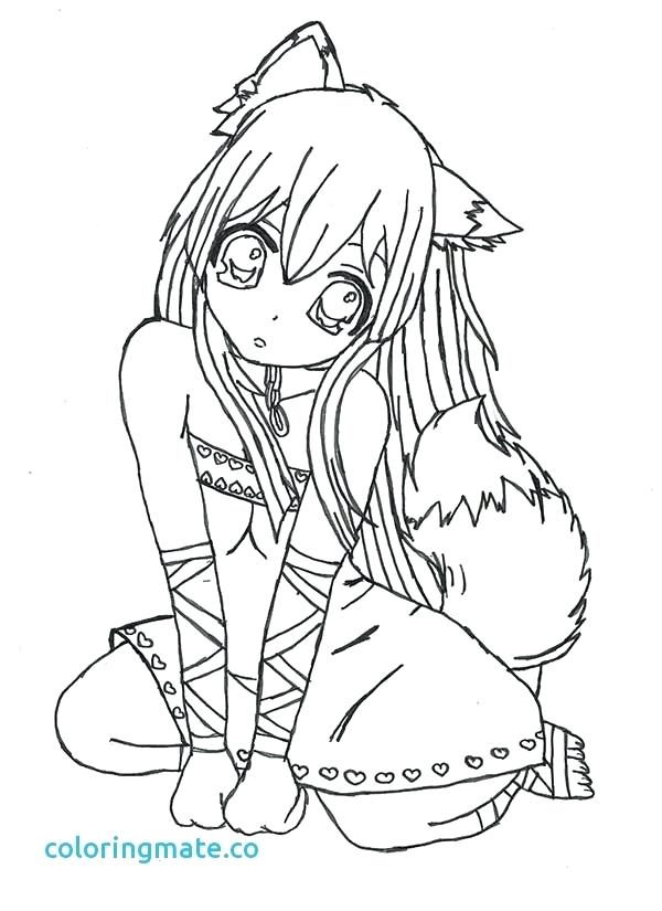 600x825 Anime Girls Coloring Pages Emo Coloring Pages Fresh Emo Wolf