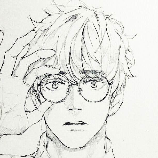 612x612 Anime Drawing Manga Korean