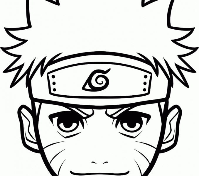 678x600 Naruto Pictures To Draw Kids Coloring
