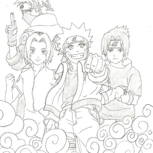 640x640 Draw Naruto Sasuke Manga On Instagram