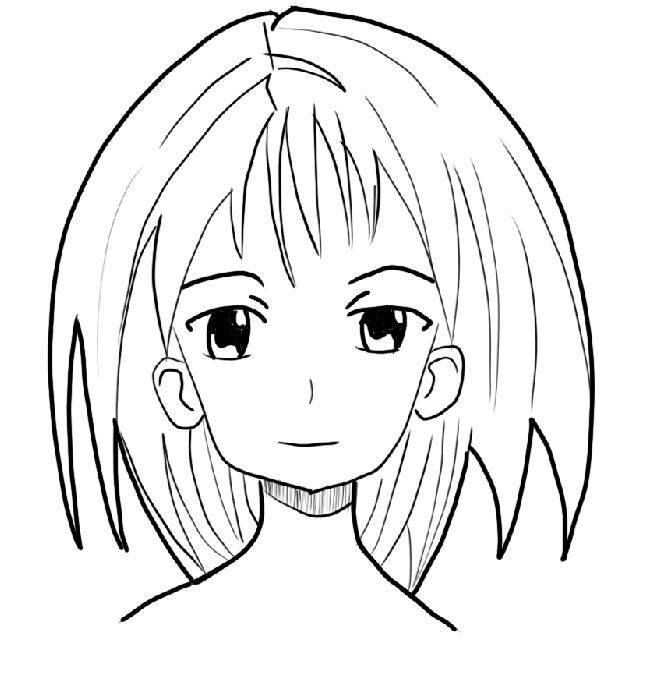 Anime Drawing Photoshop at GetDrawings | Free download