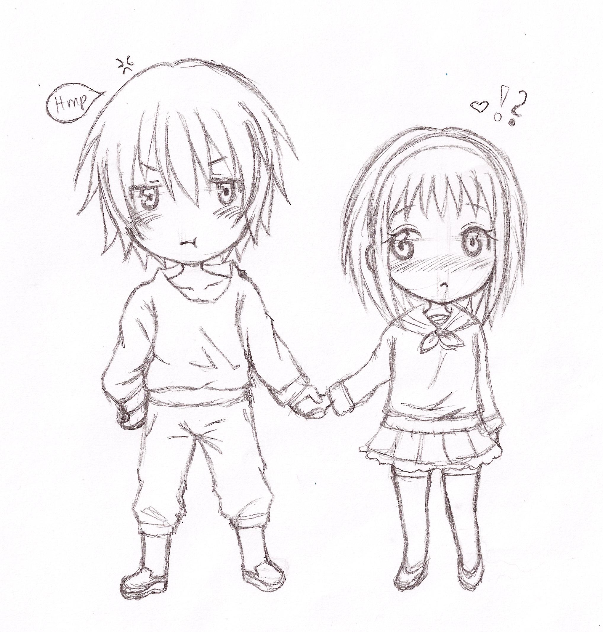 2036x2134 Drawn Anime Chibi