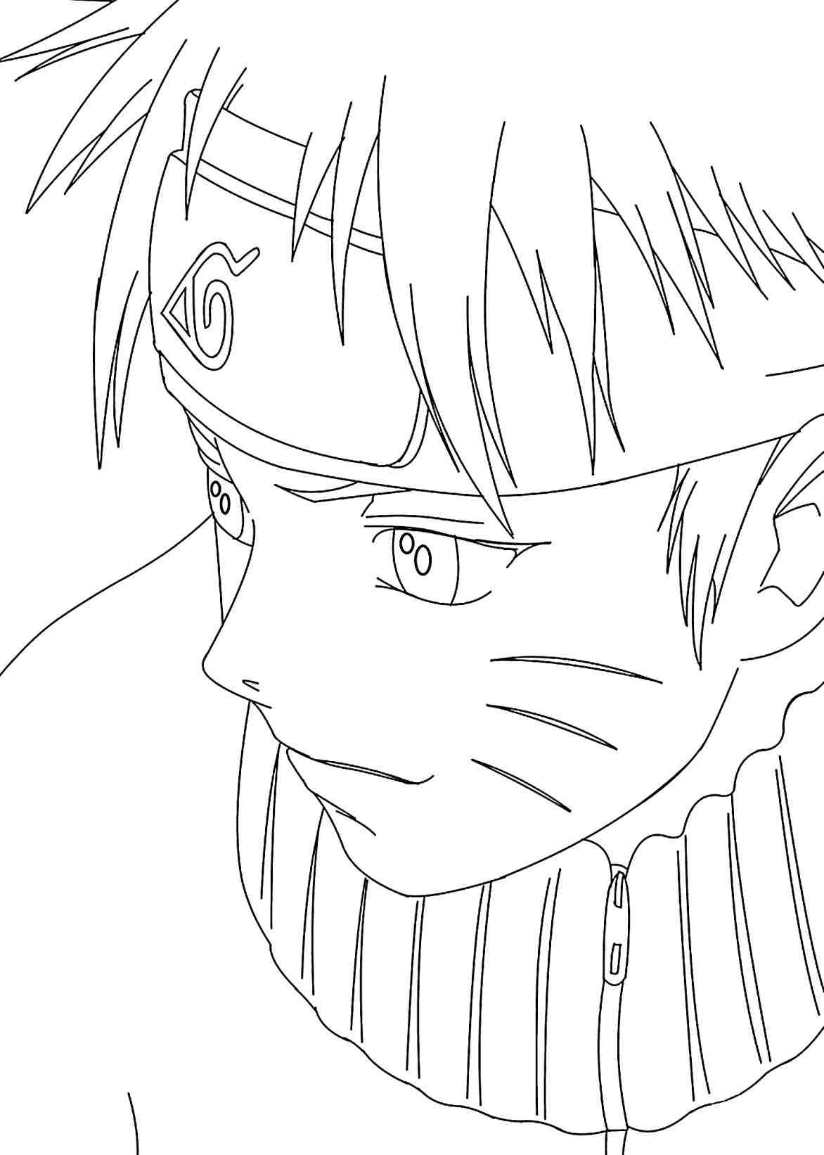 1172x1642 Anime Drawing Easy Naruto