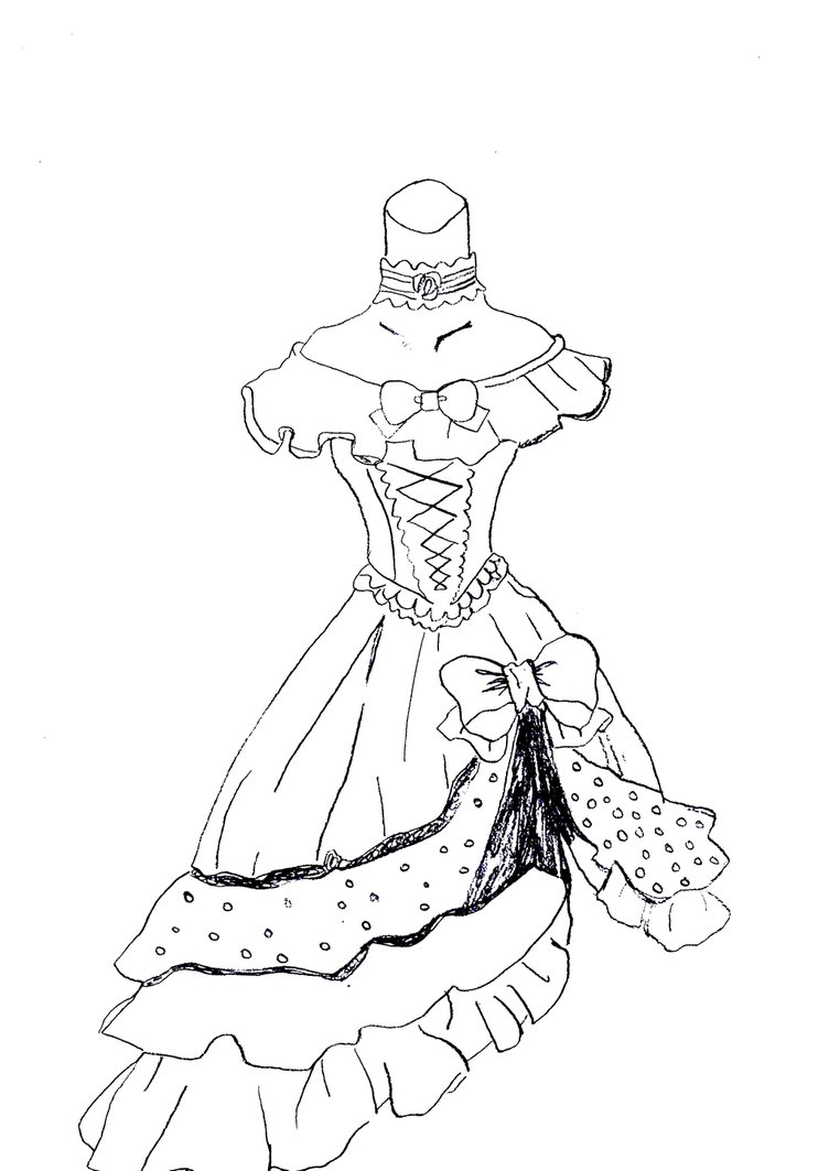 752x1063 Lolita Dress (Vers. Anime) By Dilissouille