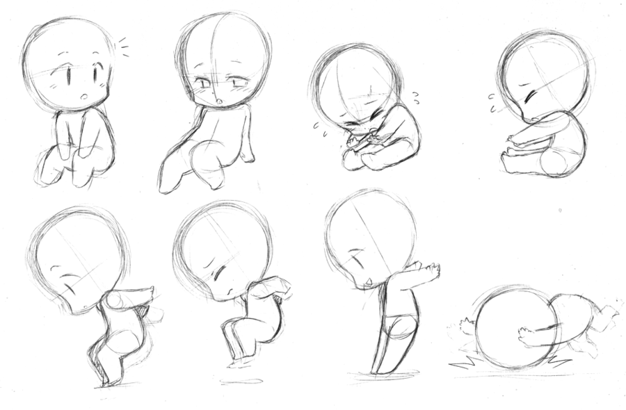 900x590 Chibi Practice 2 By On @