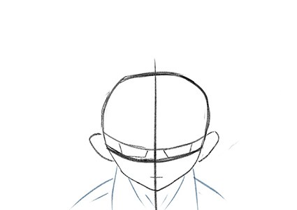 425x301 How To Draw Son Goku Face