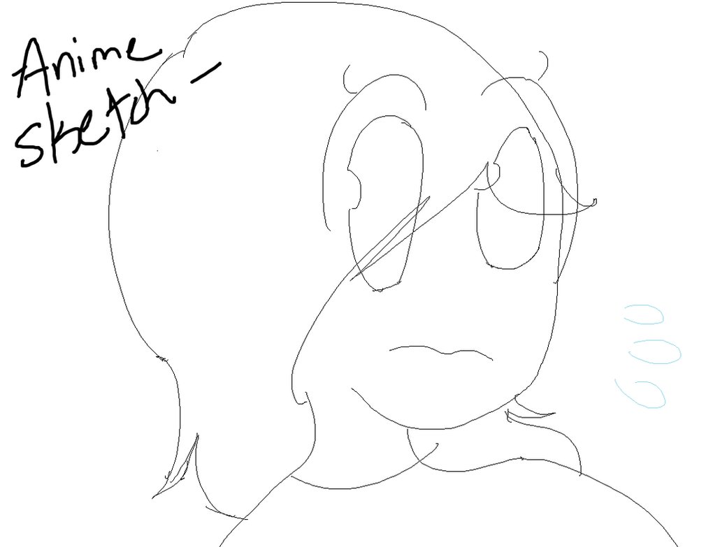 1020x783 Anime Sketch By Varmint002