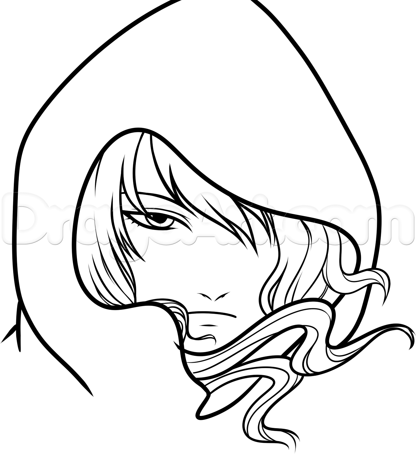 1354x1479 Easy Sketch Anime Characters Easy Draw Anime Characters