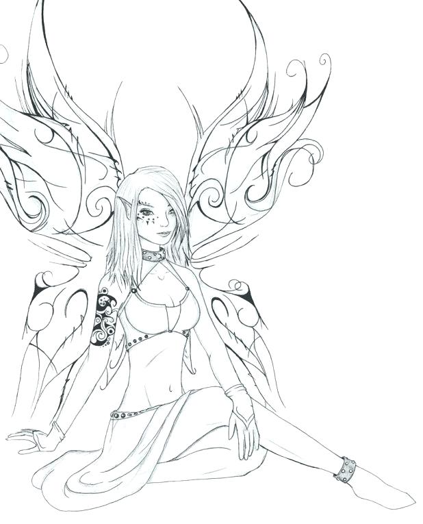 618x765 Fairy Coloring Games Charming Anime Fairy Coloring Pages Fairy