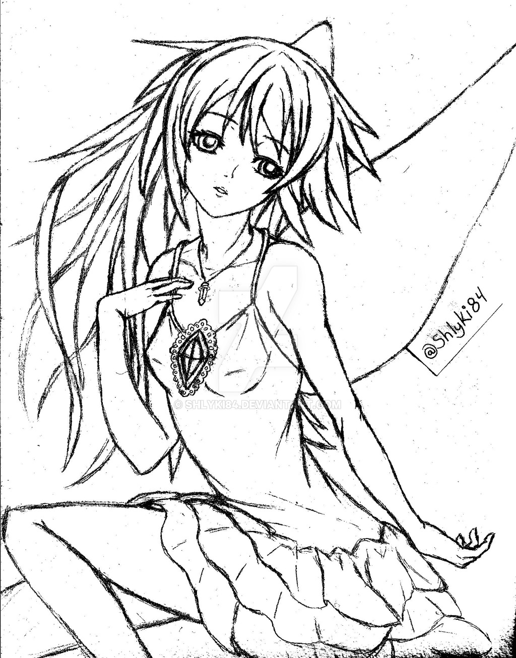 1024x1306 Fairy Sketch By Shlyki84