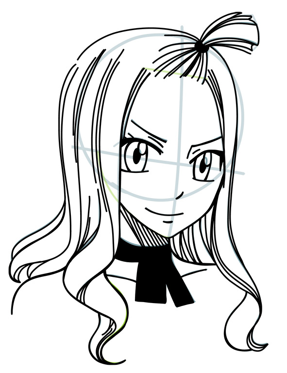 591x768 How To Draw Mirajane From Fairy Tail