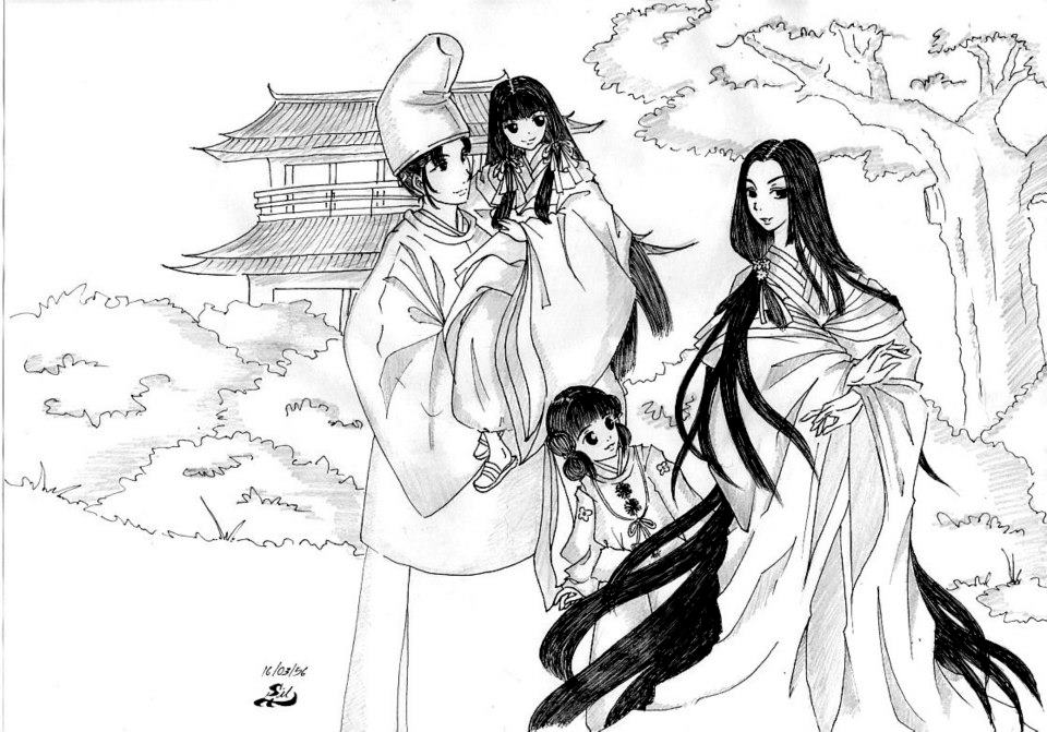 960x671 Japanese Family In Heian