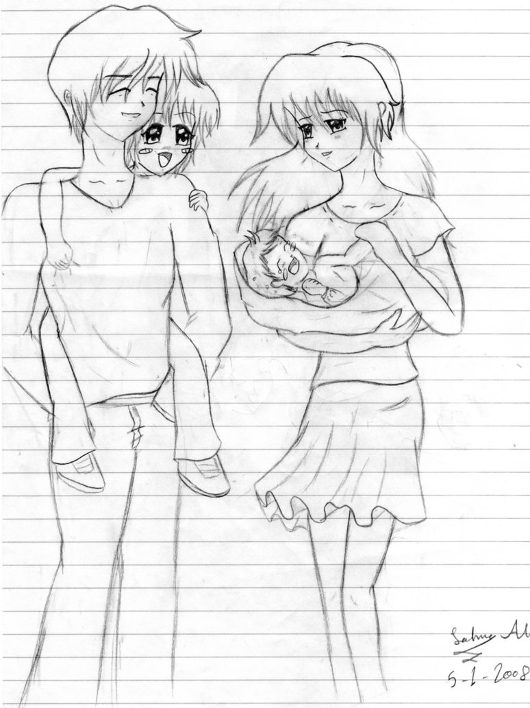 774x1033 Family Anime By Kindagirl20