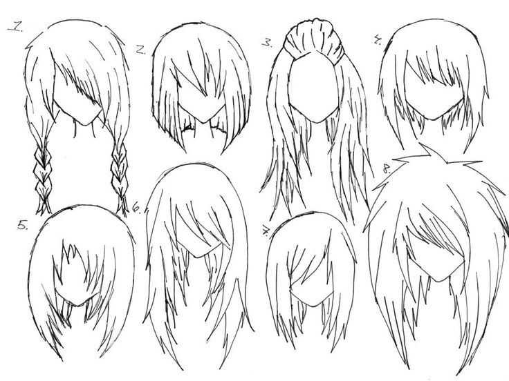 736x552 Natural Hairstyles For Anime Hairstyles For Girls Girl Anime