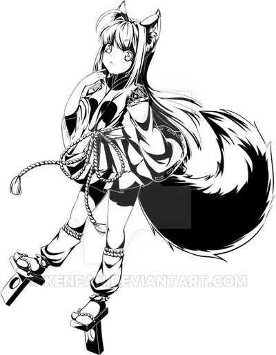 400x514 Fox Girl