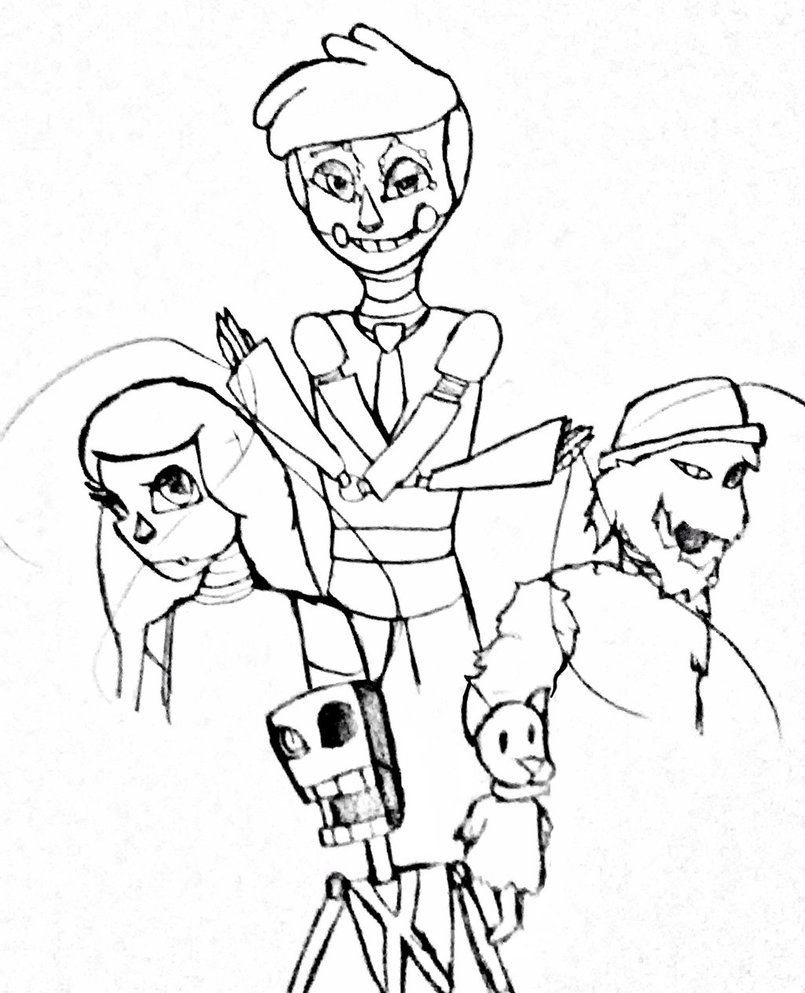 805x993 Fnafoc Meet My Friends By Anime Greek