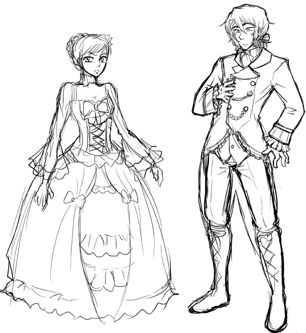 600x653 Endlessfantasy Oc + Ph Scribbles