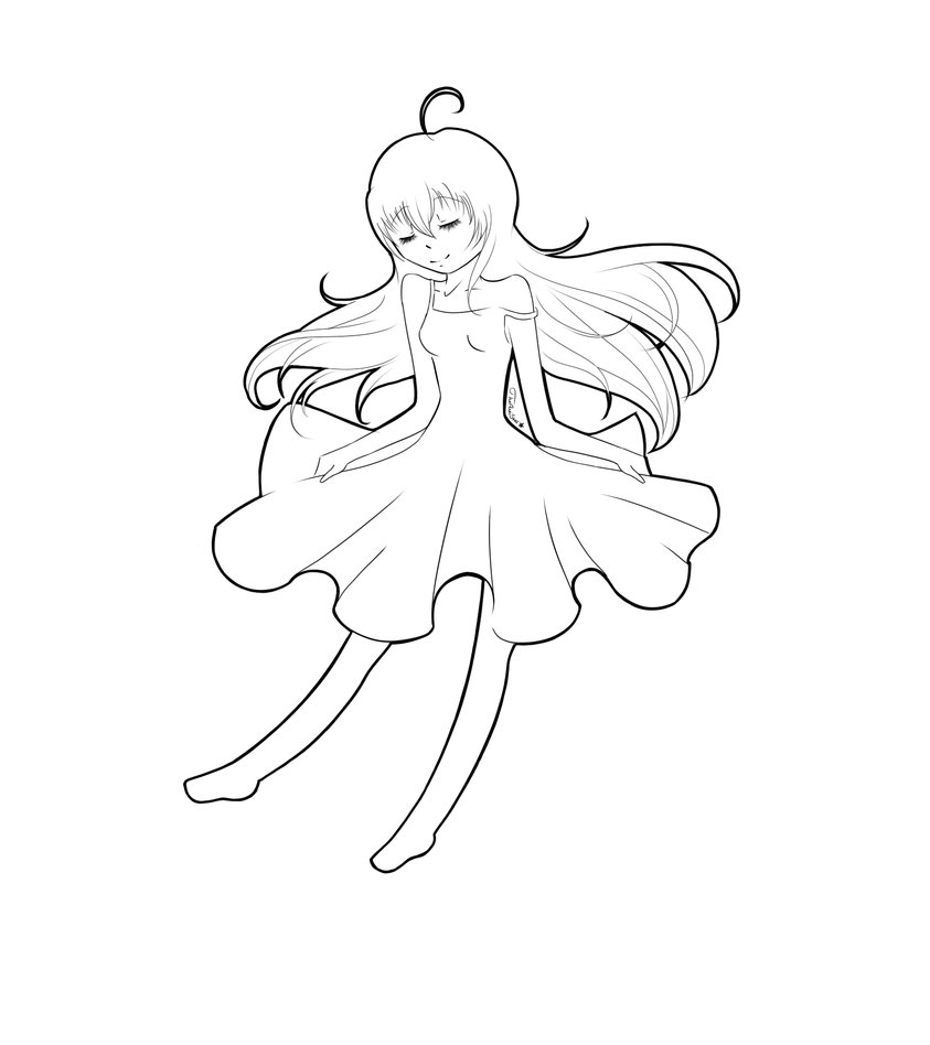 843x948 Girl Wearing A White Dress By Theantistar