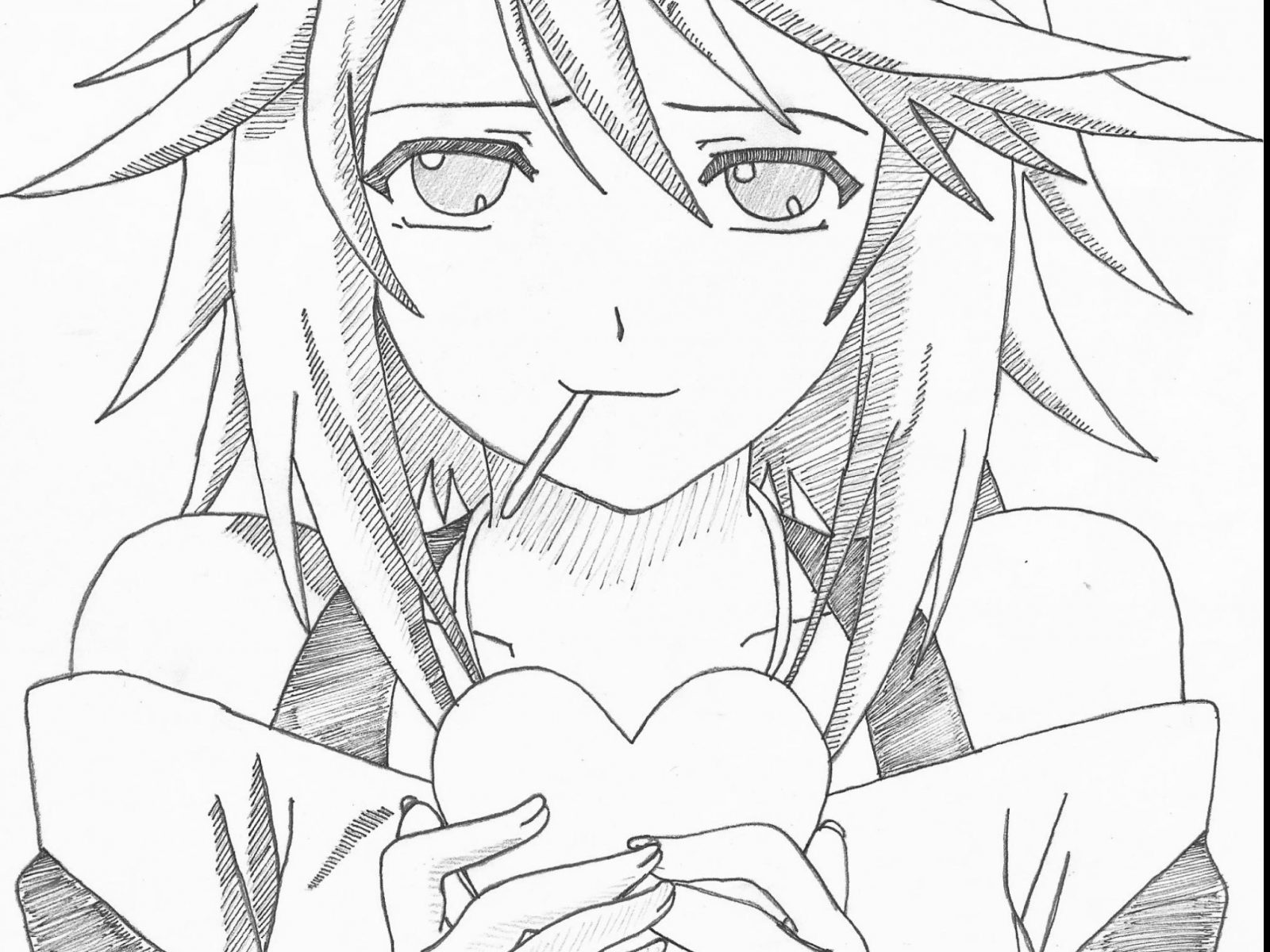 1600x1200 Pretty Anime Coloring Pages For Adults Kids Printable Animal