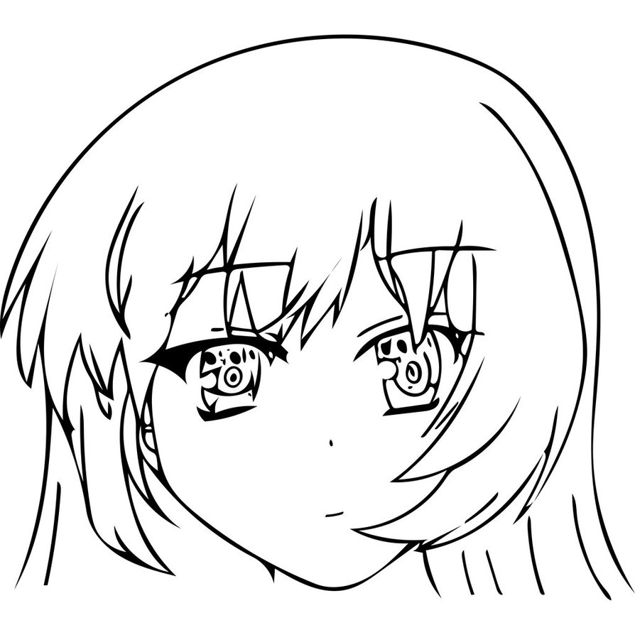 894x894 Anime Girl By Awesome67817